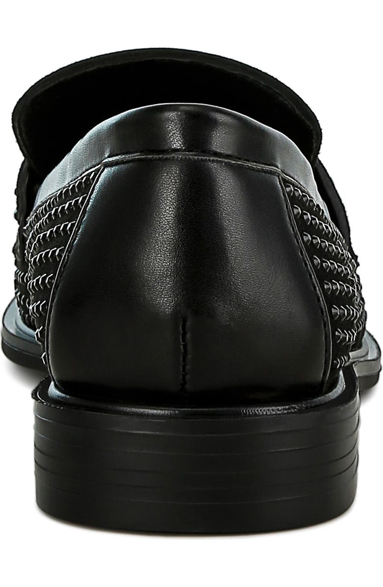 LONDON RAG Hobbs Studded Loafer, Alternate, color, Black