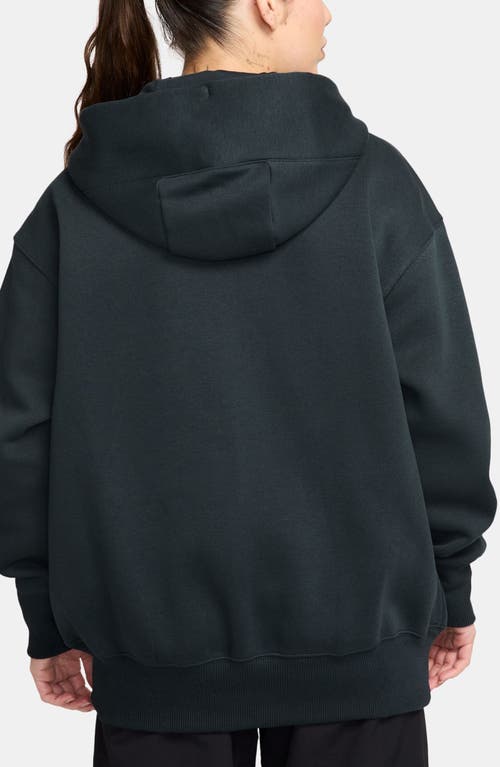 Nike Sportswear Phoenix Fleece Full Zip Hoodie In Blue