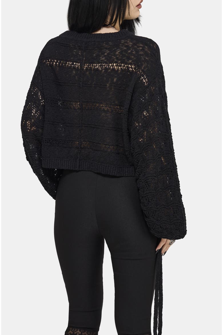 Cherith Balloon Sleeve Sweater, Alternate, color, Grey