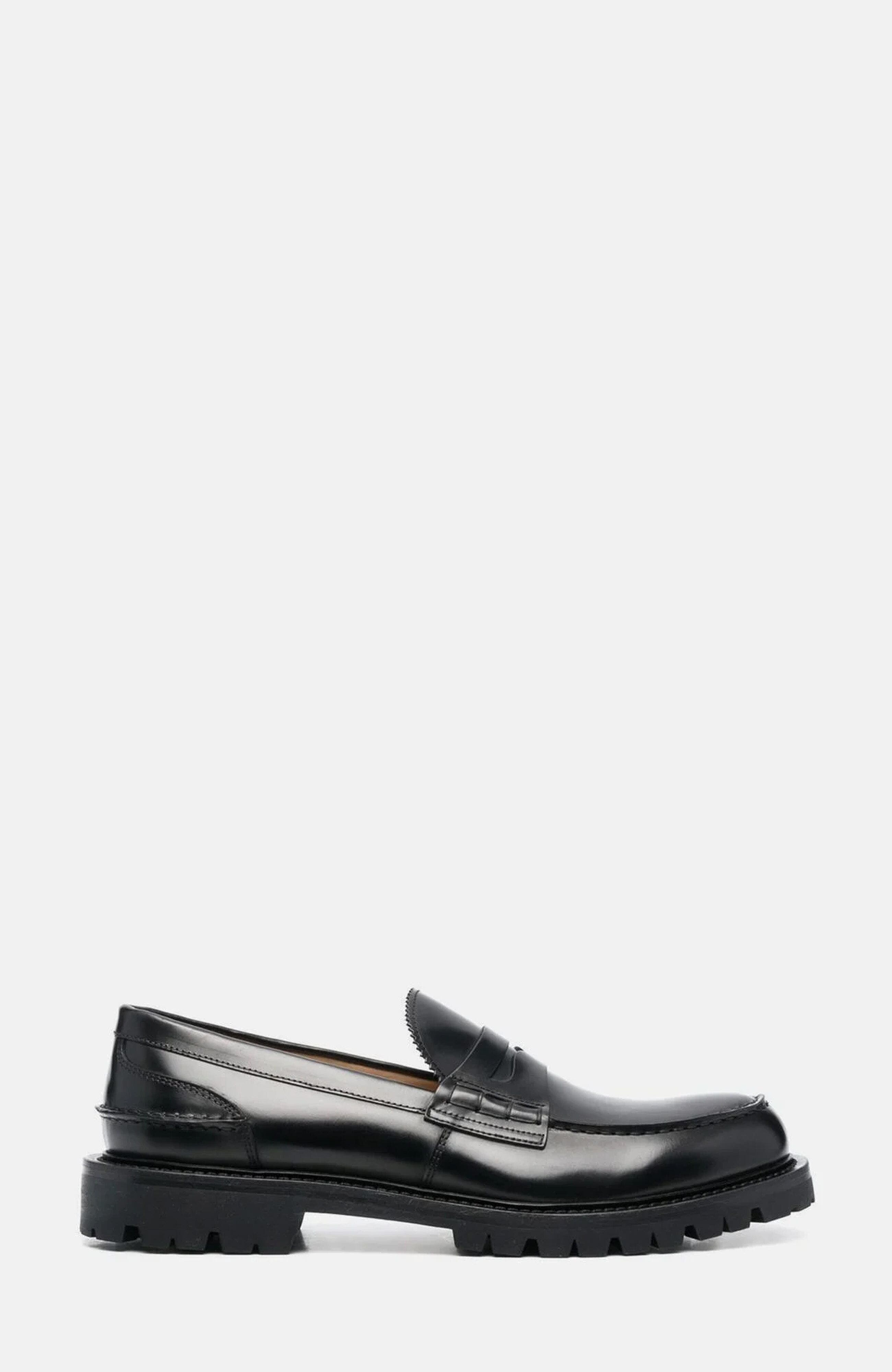 SCAROSSO Wooster II Loafers, Main, color, Black - Brushed Calf