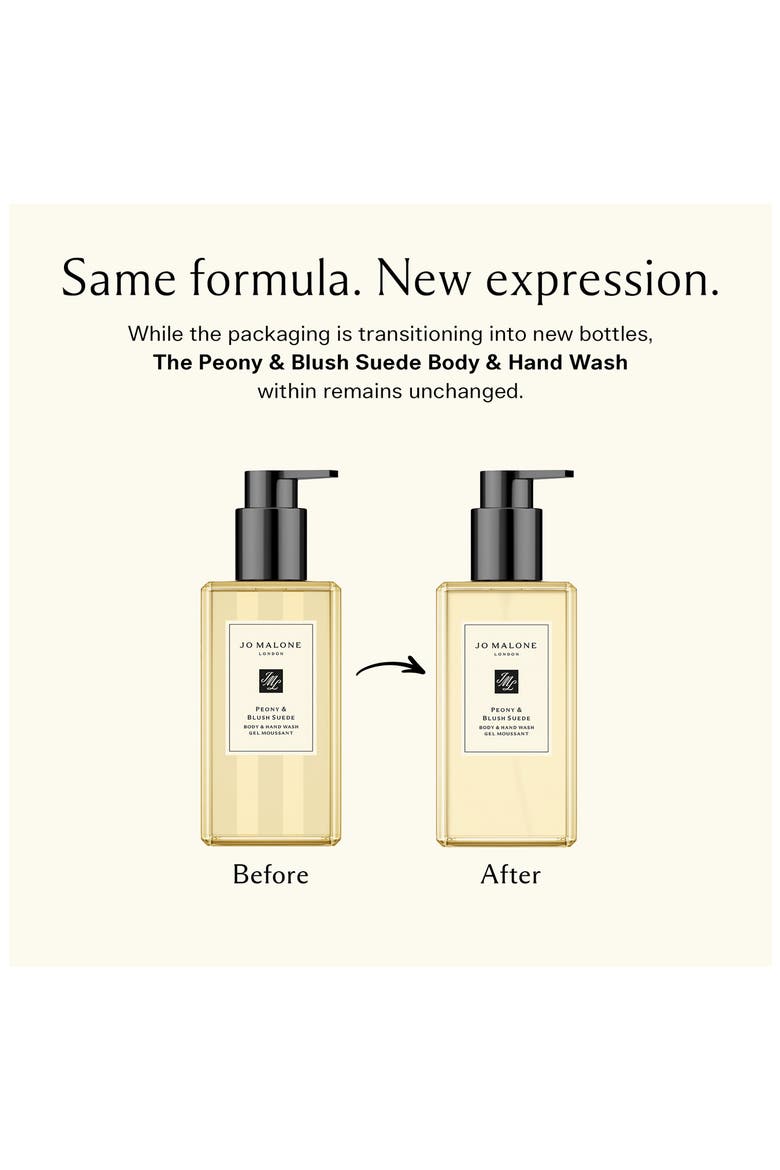 Peony & Blush Suede Body & Hand Wash, Alternate, color, NO COLOR