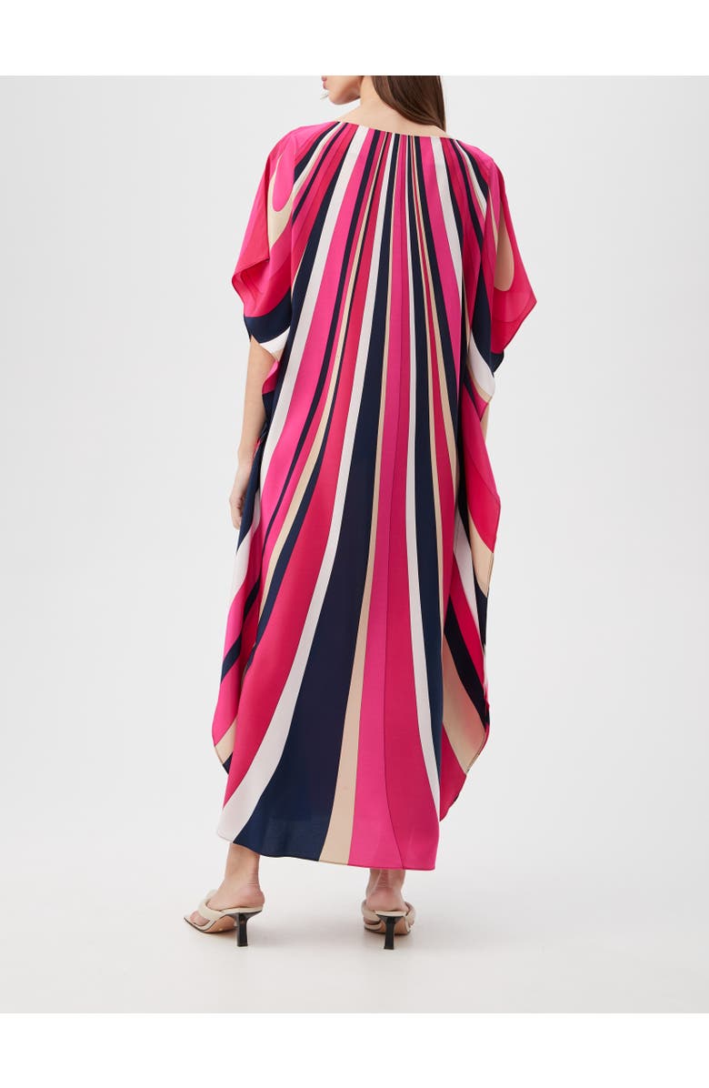 Trina Turk Jalani Maxi Caftan Dress, Alternate, color, Petal Pink Multi