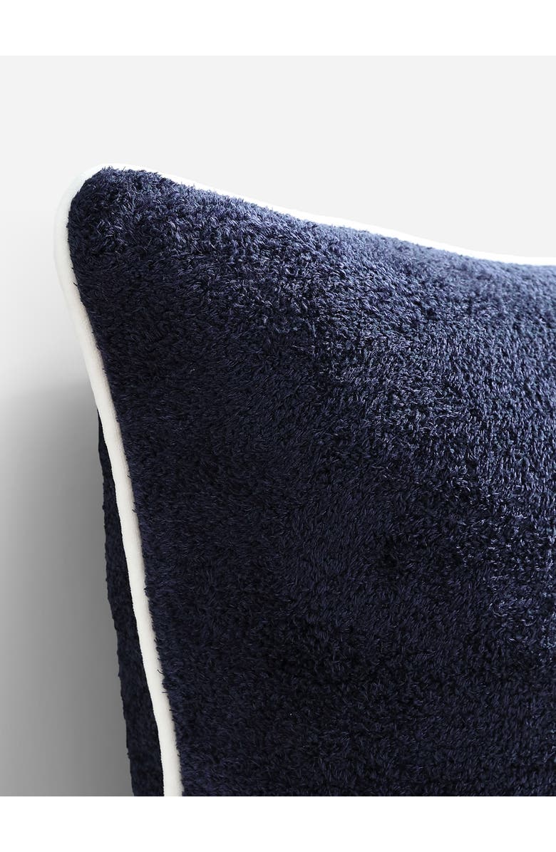Sunday Citizen Cloud Silque Throw Pillow with Piping, Alternate, color, 