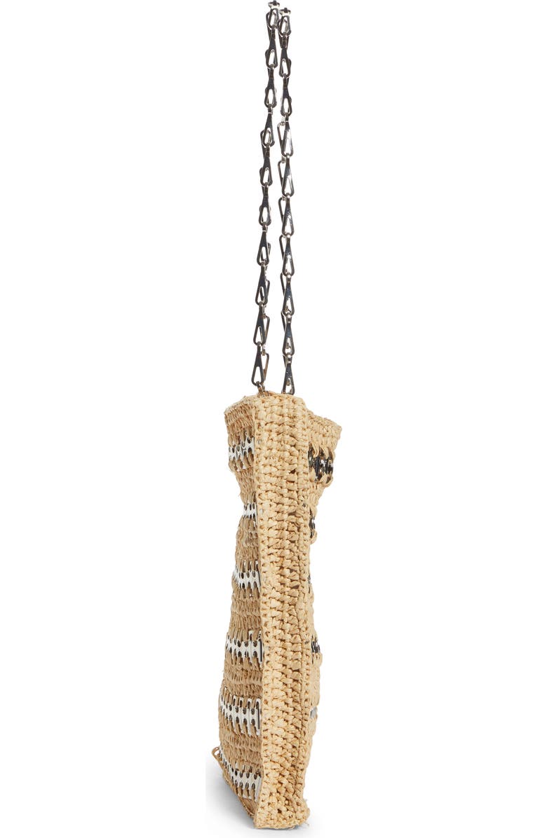 Rabanne paco rabanne 1969 Raffia Tote, Alternate, color,