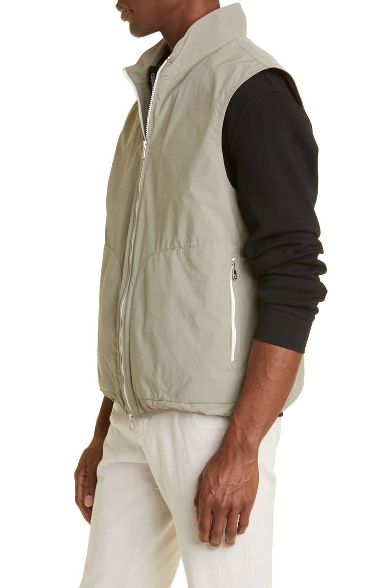 Brunello Cucinelli Stand Collar Vest, Alternate, color, 