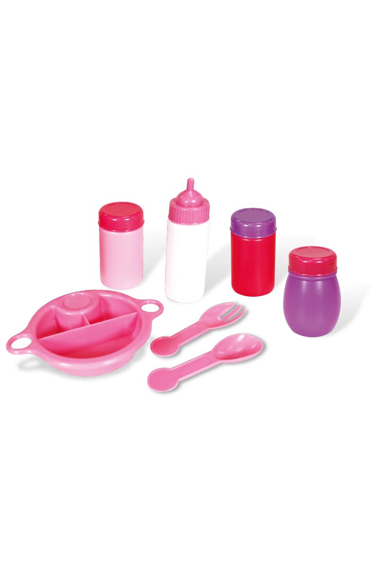 Doll Nursery 24 Piece Play Set, Pink Unicorn, Fits Up To 11 Inches, Alternate, color, Multicolored