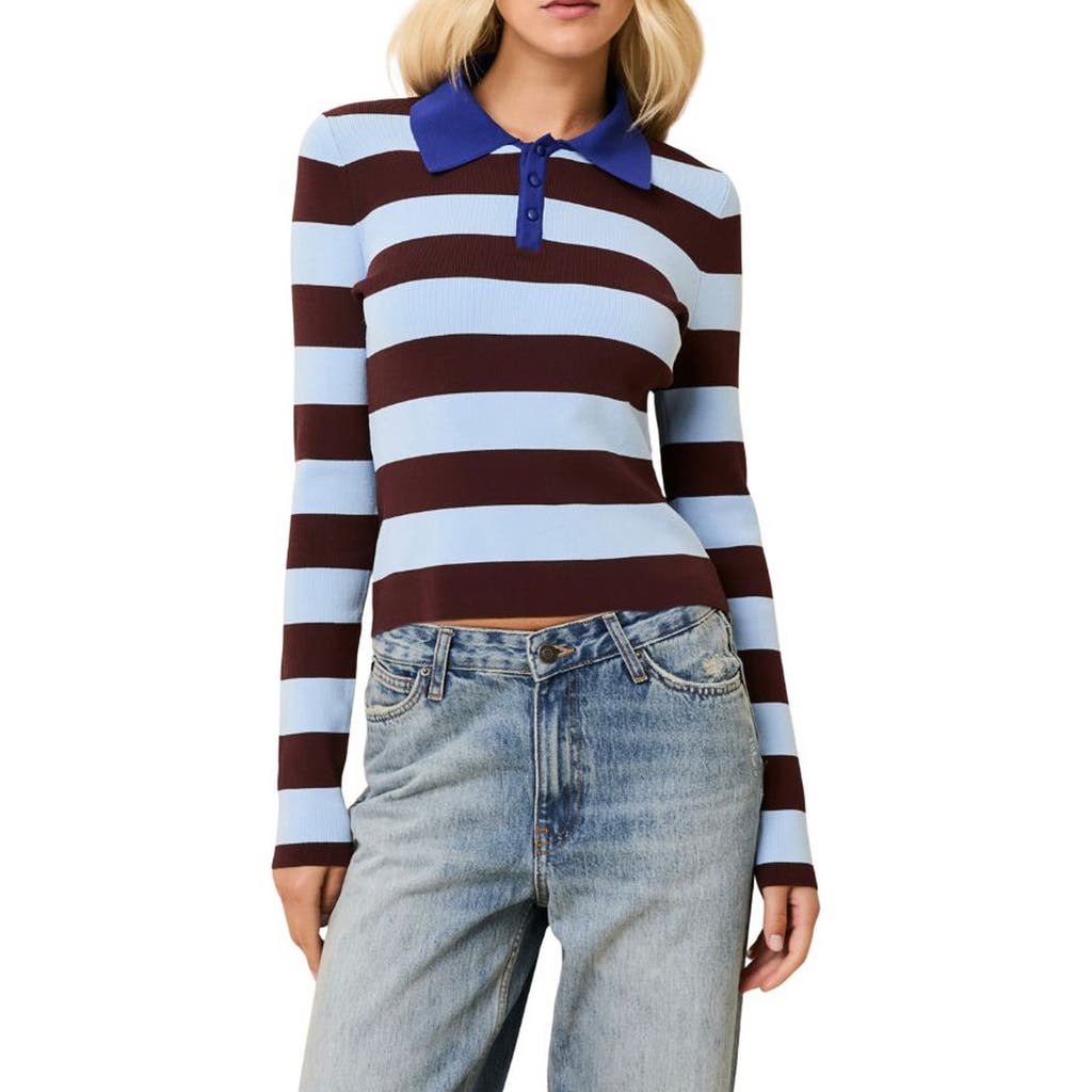 Solid & Striped The Debra Rugby Stripe Top In Multi
