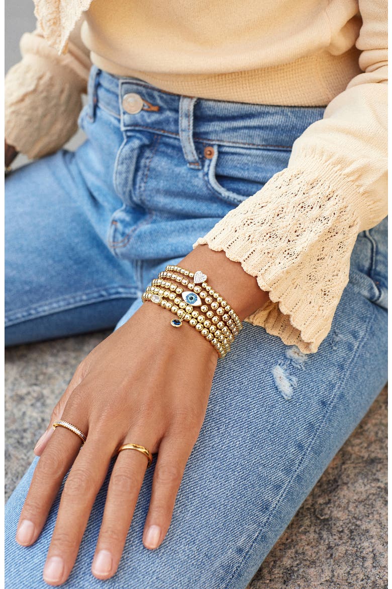 Lovestruck Pisa Bracelet, Alternate, color, GOLD