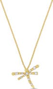 Bony Levy Mykonos 18K Yellow Gold Diamond Dragonfly Pendant Necklace