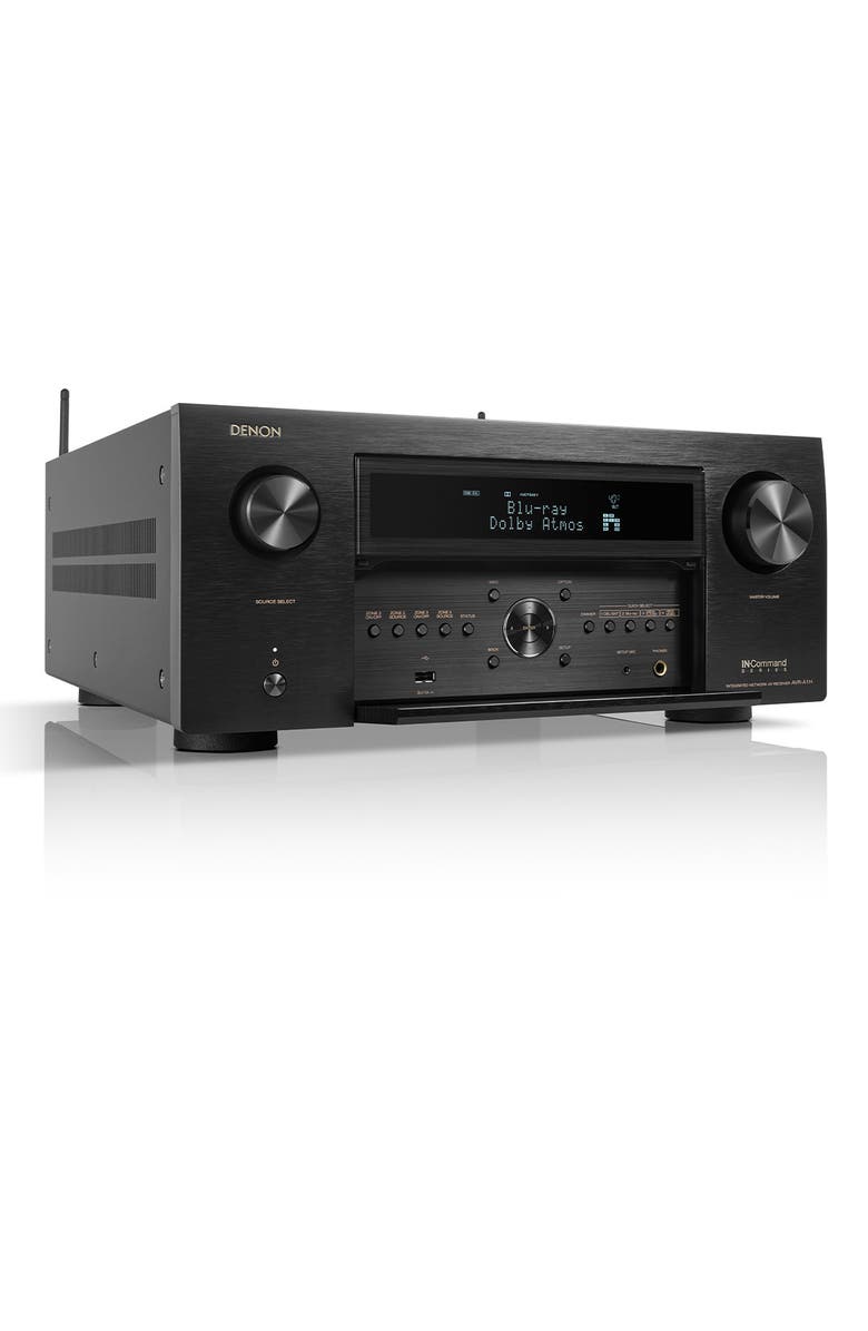 Denon AVR-A1H 15.4-Channel 8K Home Theater Receiver, Alternate, color, Black