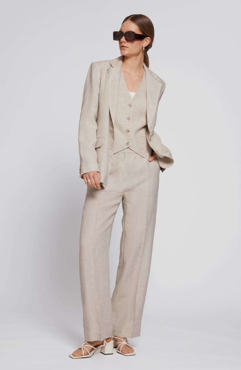 & Other Stories Relaxed Fit Linen Blazer, Alternate, color, 