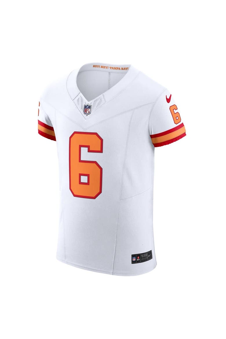 Men's Nike Baker Mayfield White Tampa Bay Buccaneers  The '76 Jersey Vapor F.U.S.E. Elite Jersey, Alternate, color, White