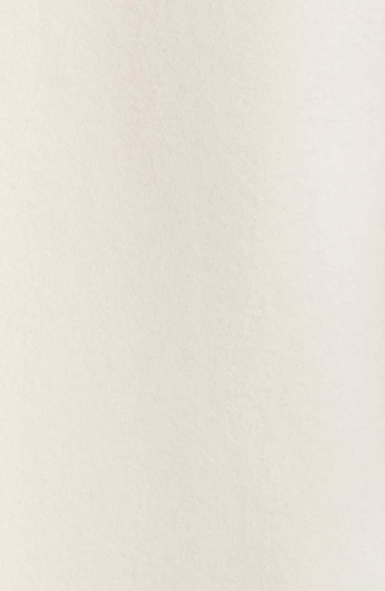 Fleurette Jade Open Front Wool Coat, Alternate, color, Parchment