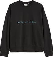 Carhartt Work In Progress No Play Embroidered Sweatshirt