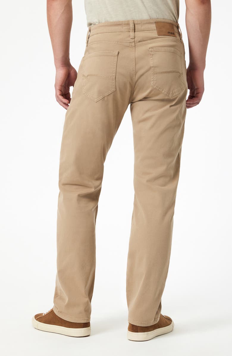 Mavi Jeans Matt Relaxed Straight Leg Twill Pants, Alternate, color, Khaki Casual Twill