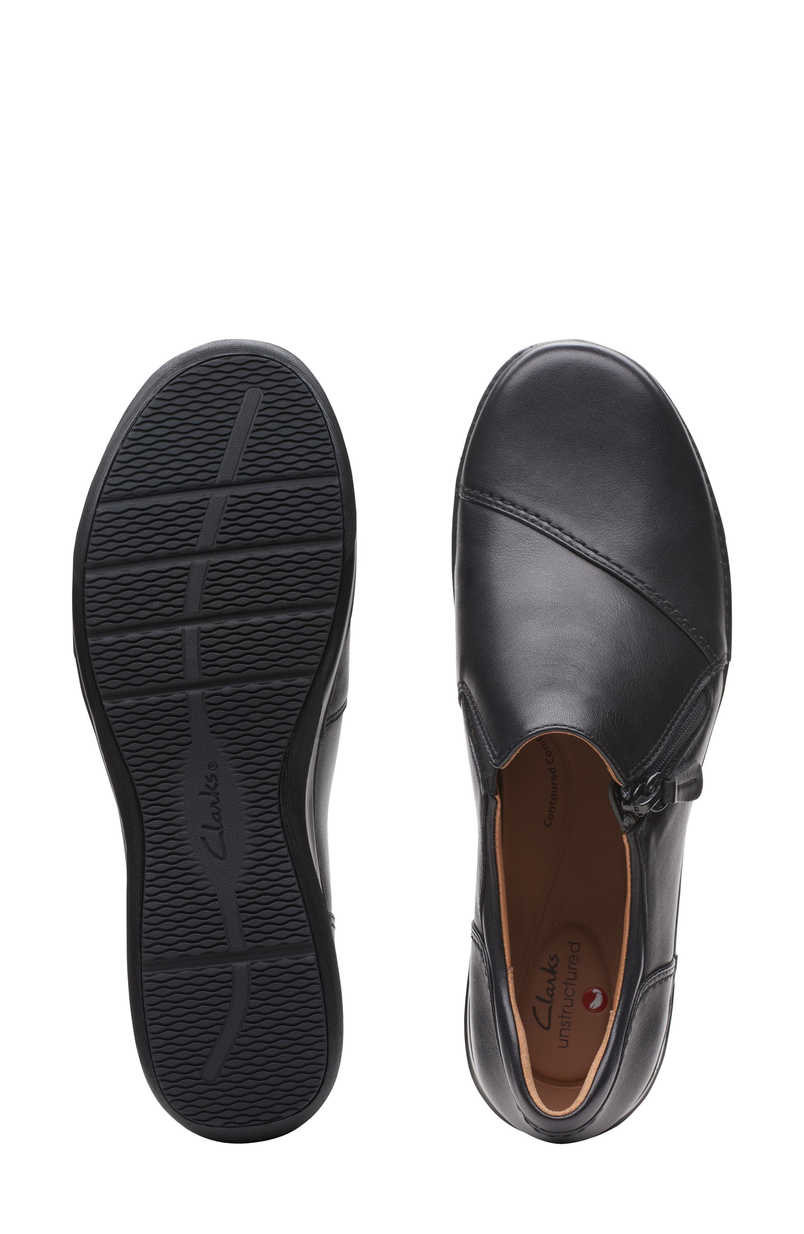 Clarks<sup>®</sup> Appley Zip Loafer, Alternate, color, 