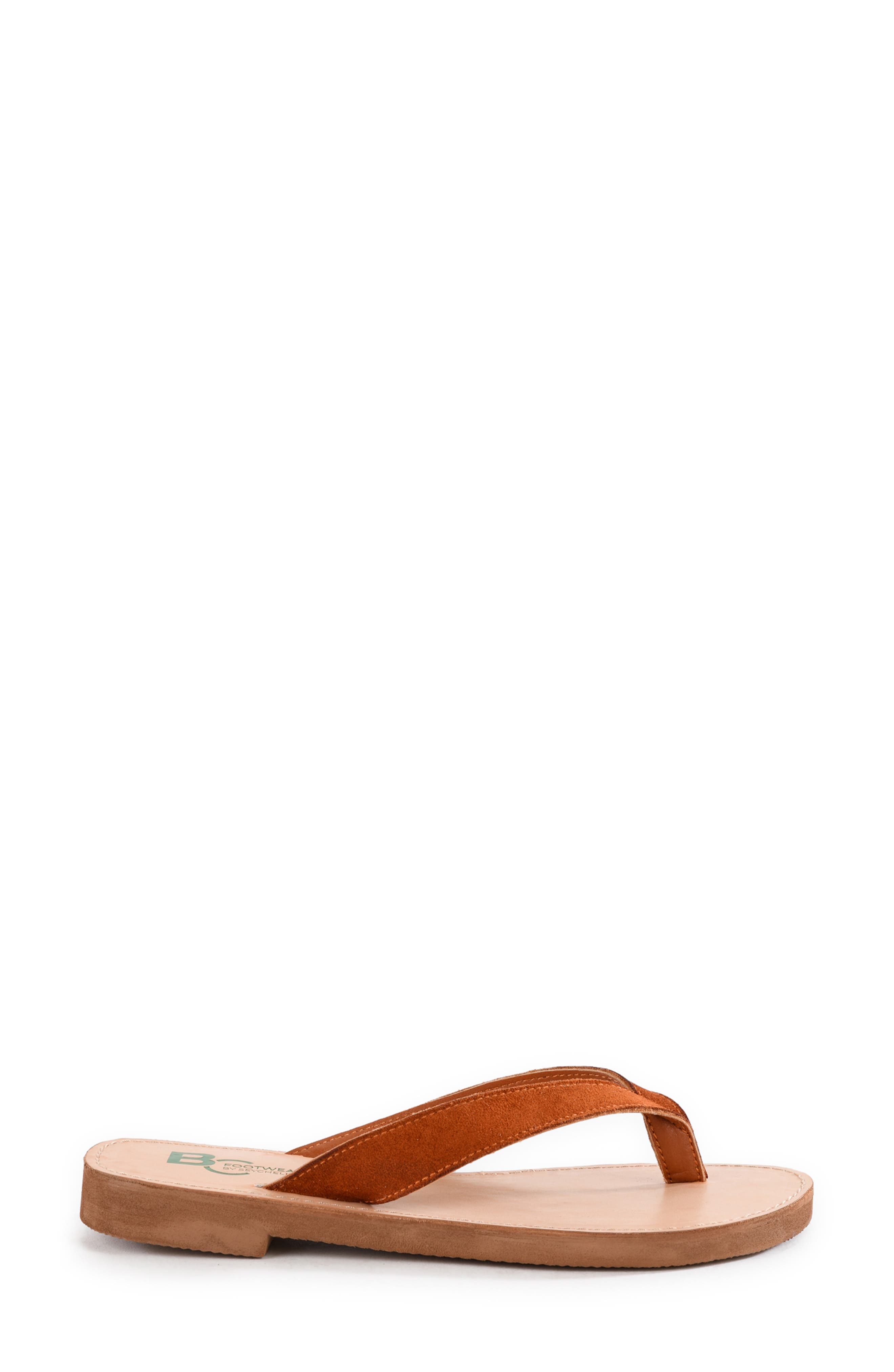BC Footwear Deliah Flip Flop, Alternate, color, Rust