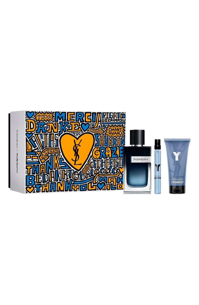 Yves Saint Laurent Y Eau de Parfum 3-Piece Gift Set USD $197 Value, Main, color,