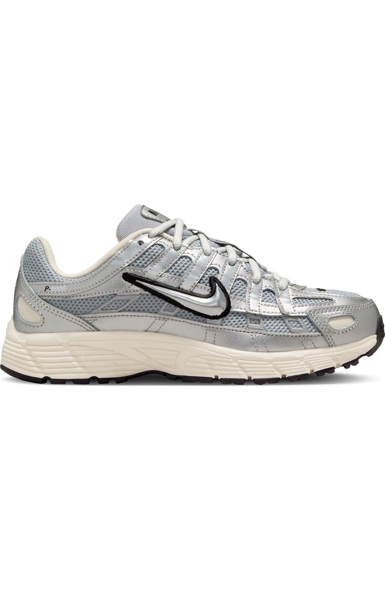 Nike P-6000 Sneaker, Alternate, color, Metallic Silver/ Black