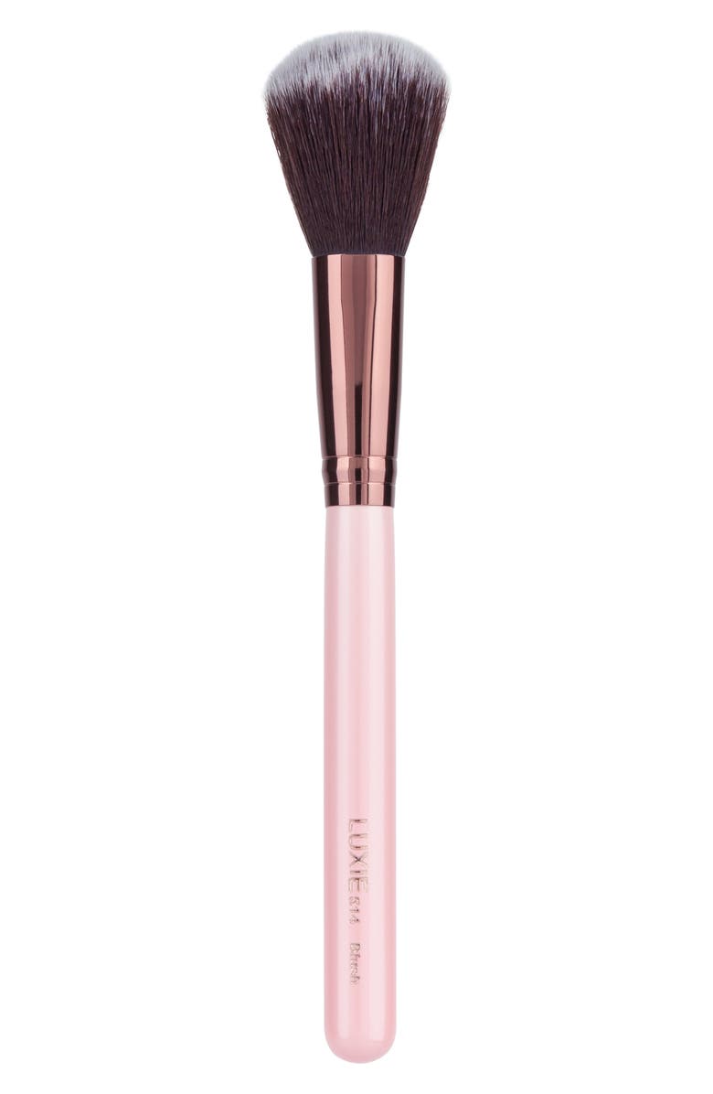 Luxie 514 Rose Gold Blush Face Brush, Main, color,