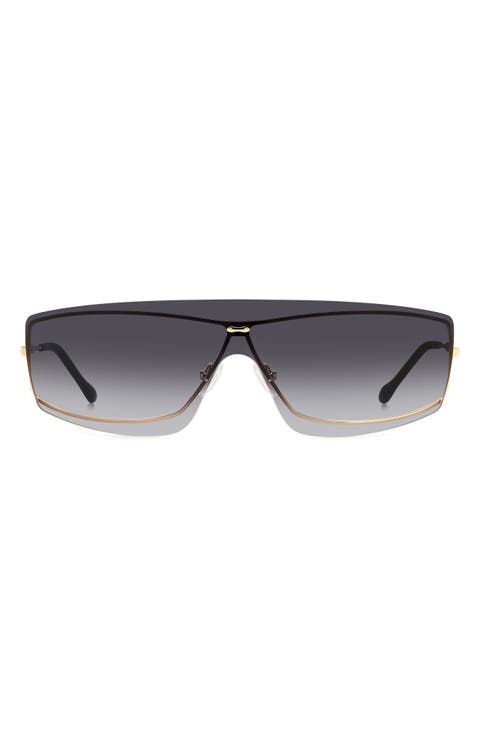 99mm Gradient Oversize Shield Sunglasses