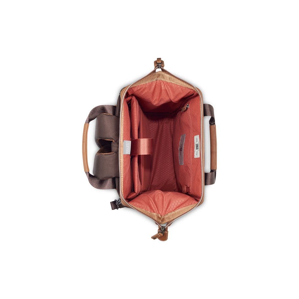 Delsey Paris Chatelet 2.0 Tote Travel Backpack Bag, Alternate, color, Chocolate