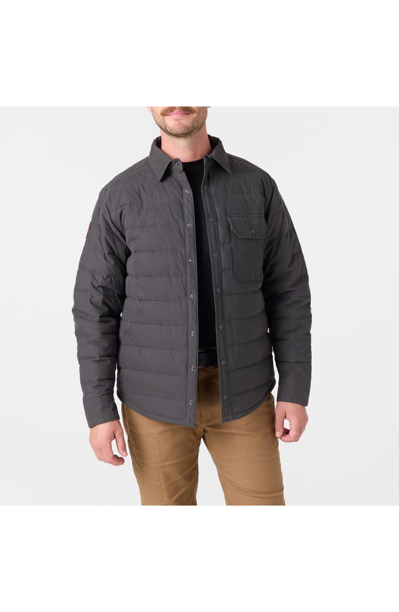 Mountain Khakis Pine Peak Down Shirtjac, Alternate, color, Jackson Grey