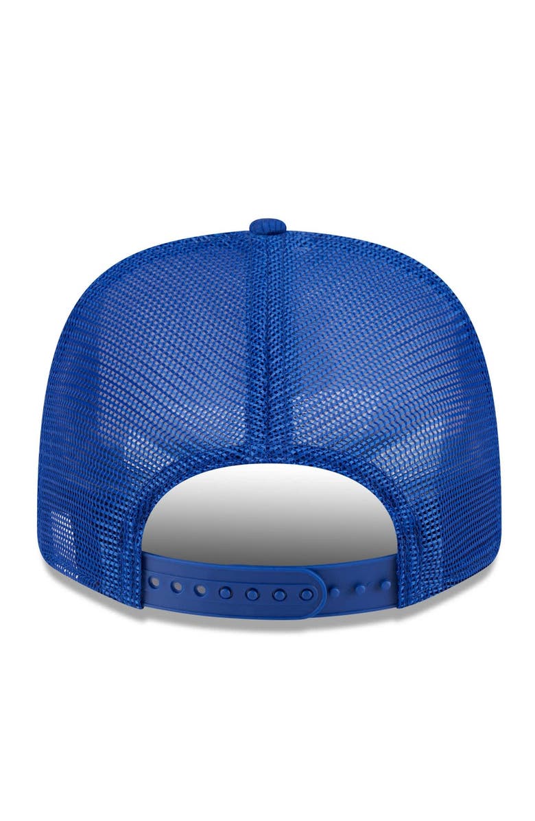 New Era Men's New Era  White/Royal New York Mets 2025 Batting Practice 9SEVENTY Stretch-Snap Trucker Hat, Alternate, color, 