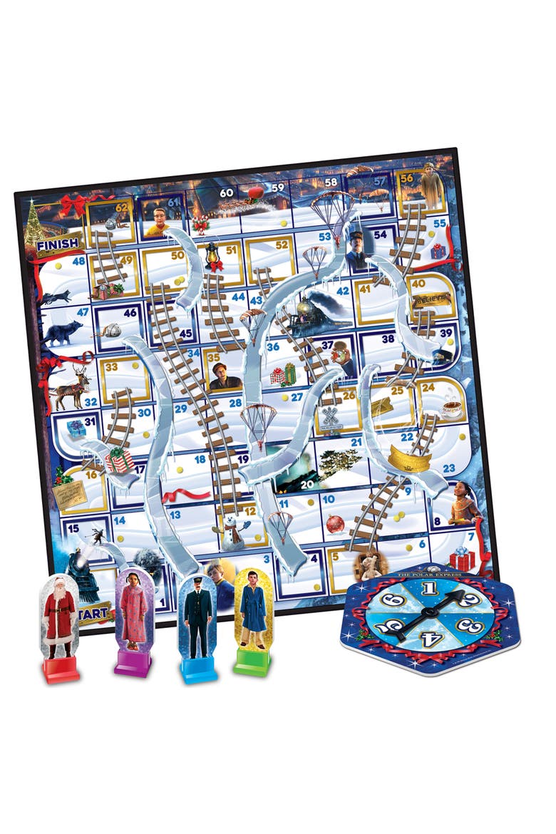 The Polar Express Slides & Ladders Game, Alternate, color, Multicolor