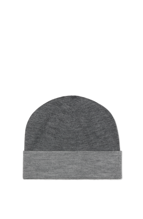 helix CRYSTAL LOGO BEANIE gray nubian 帽子