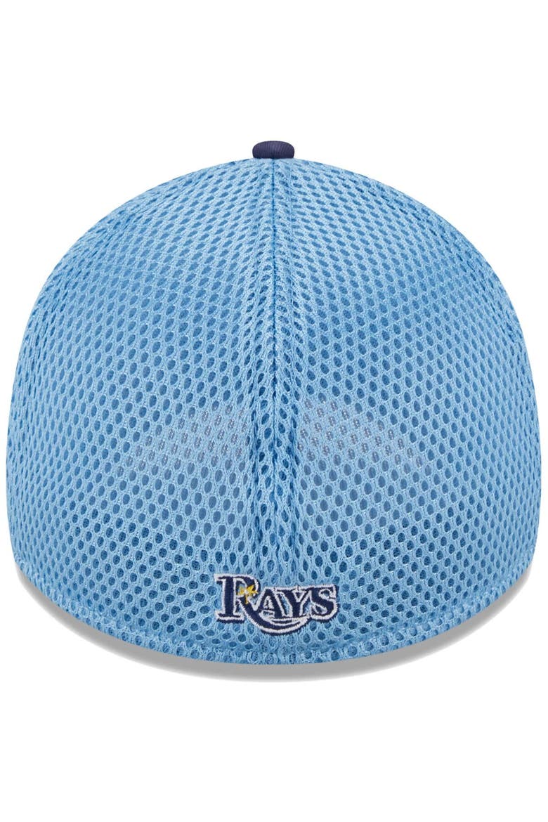 Men's New Era Navy Tampa Bay Rays Team Neo 39THIRTY Flex Hat, Alternate, color, Navy