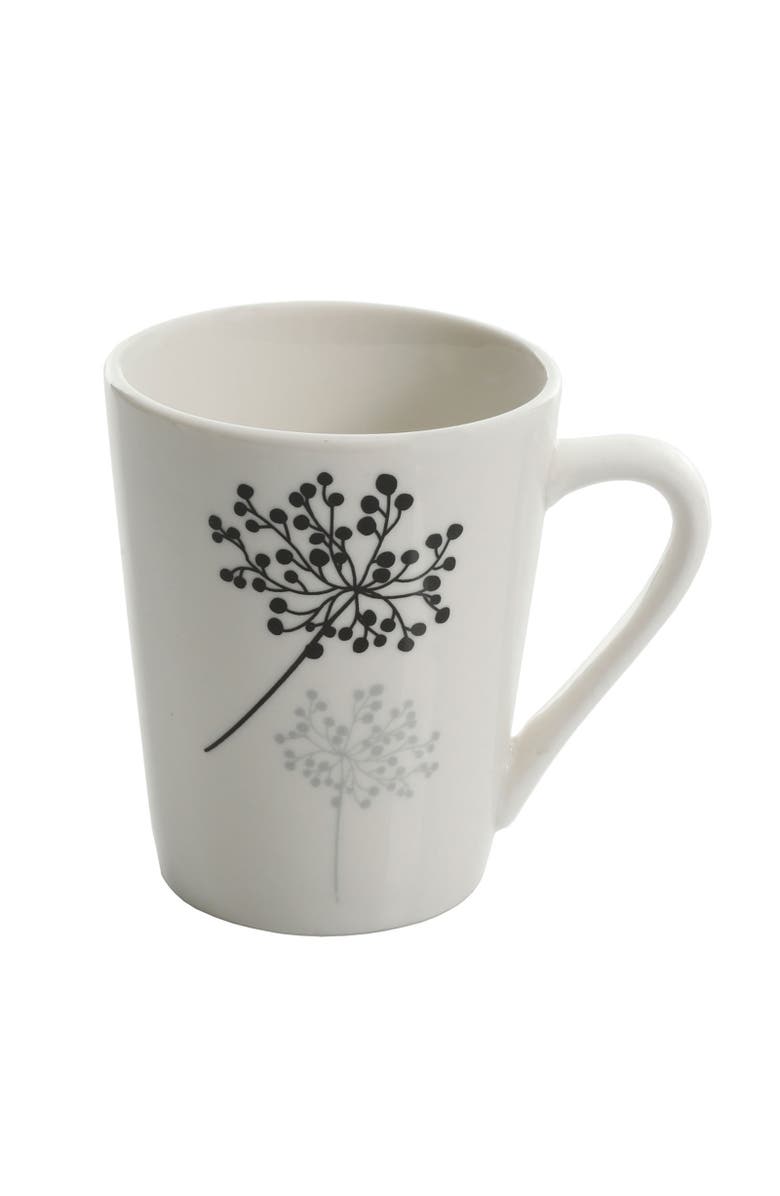 Gibson Netherwood 12-Piece Dinnerware Set, Alternate, color, White