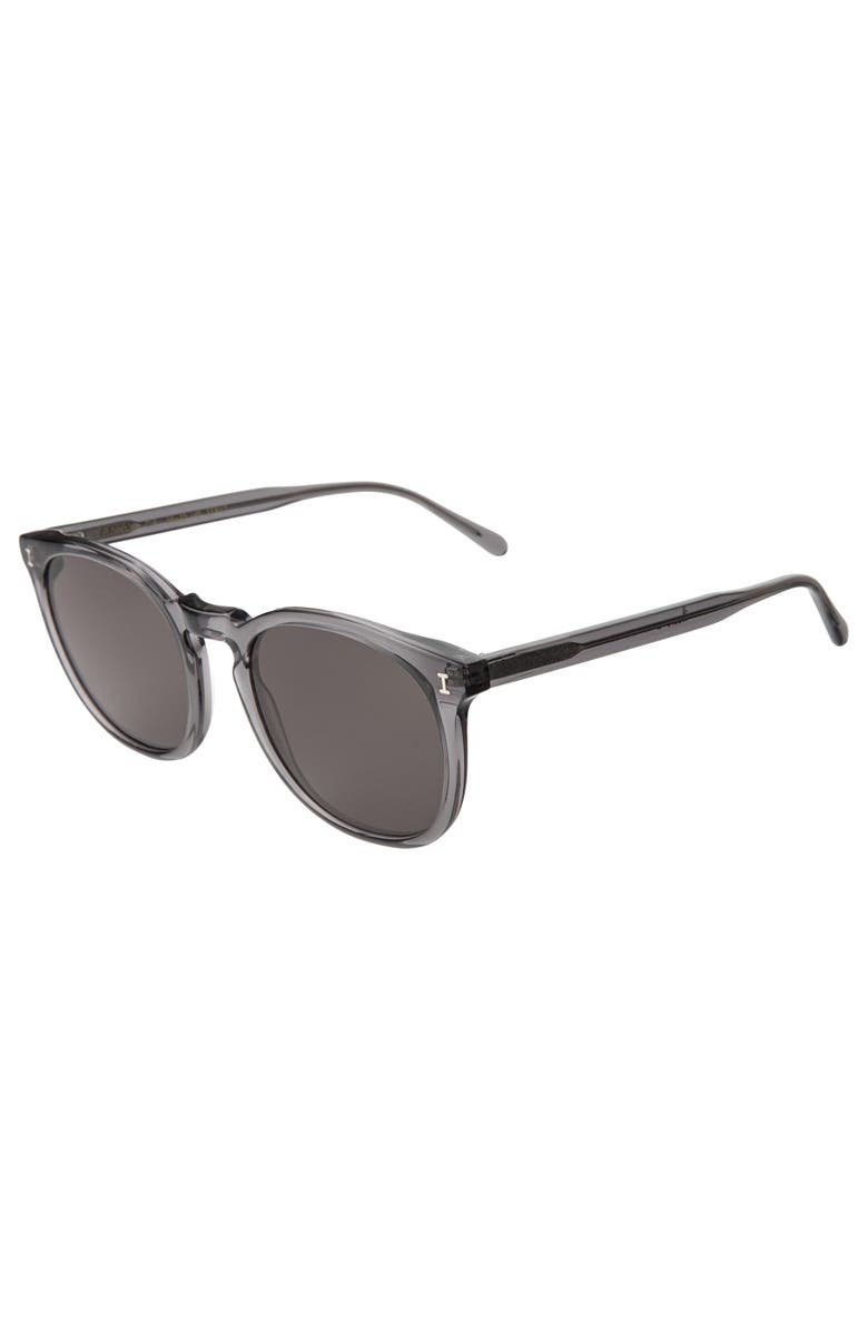 Illesteva Eldridge 56 Sunglasses, Alternate, color, Black / Brown