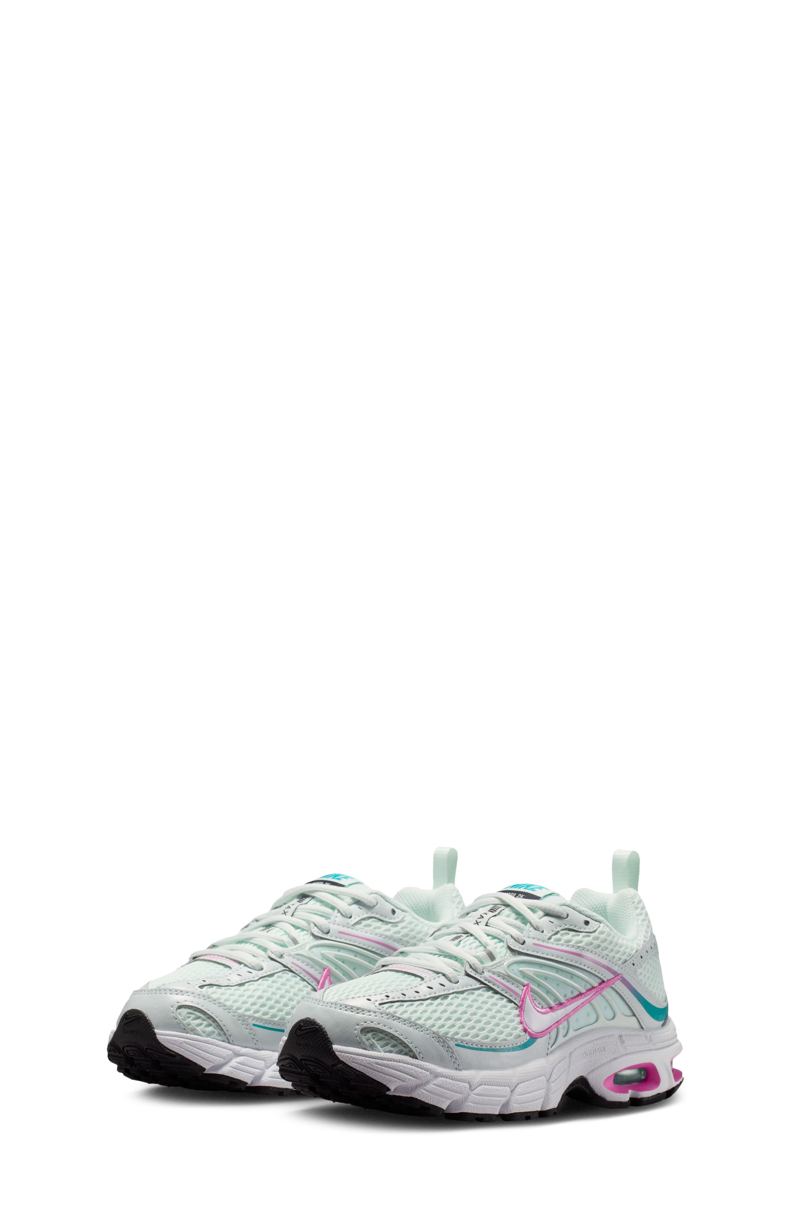 Kids' Air Max Moto 2K Sneaker, Main, color, GREEN/ WHITE/ PINK/ ENERGY