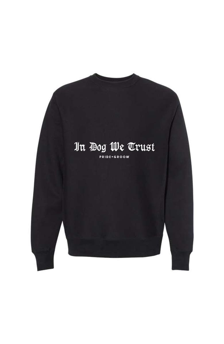 PRIDE+GROOM The Sweatshirt, Main, color, Black