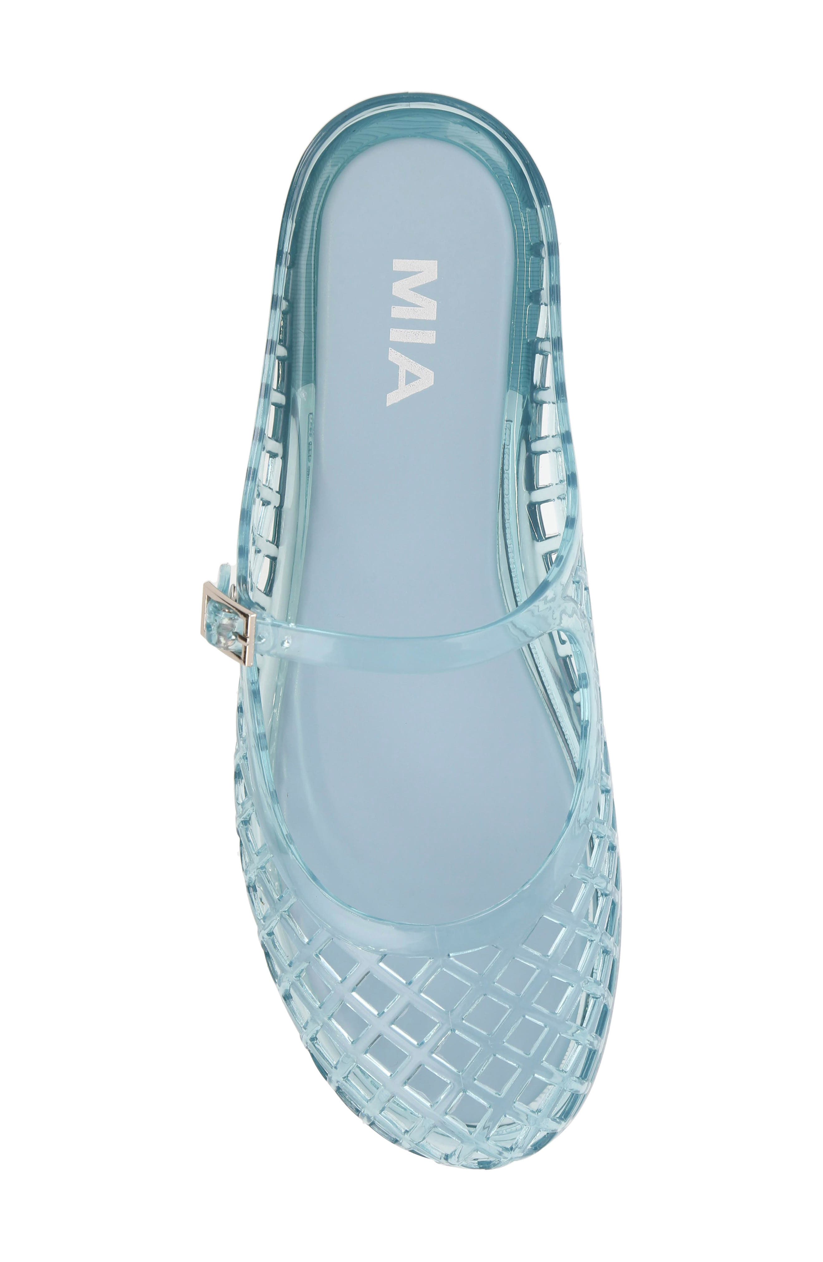 Cherri Buckle Strap Flat, Alternate, color, BLUE