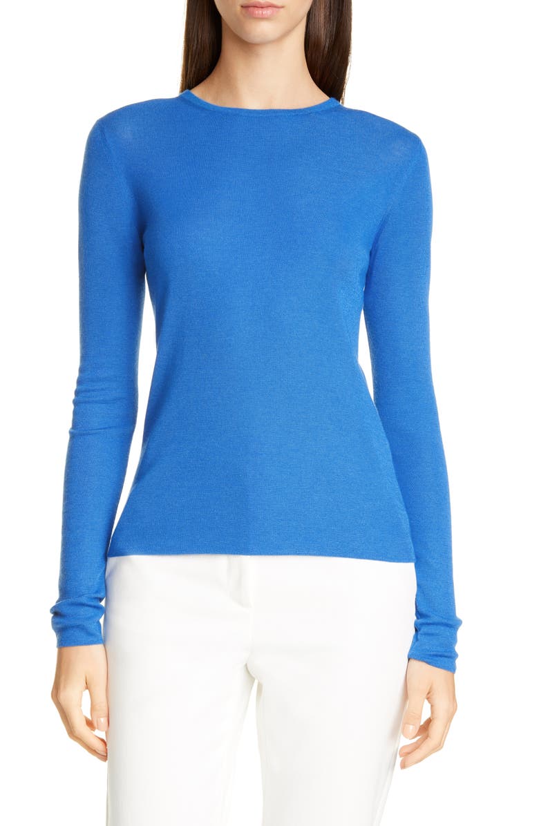 St. John Collection Cashmere & Silk Sweater, Main, color, 