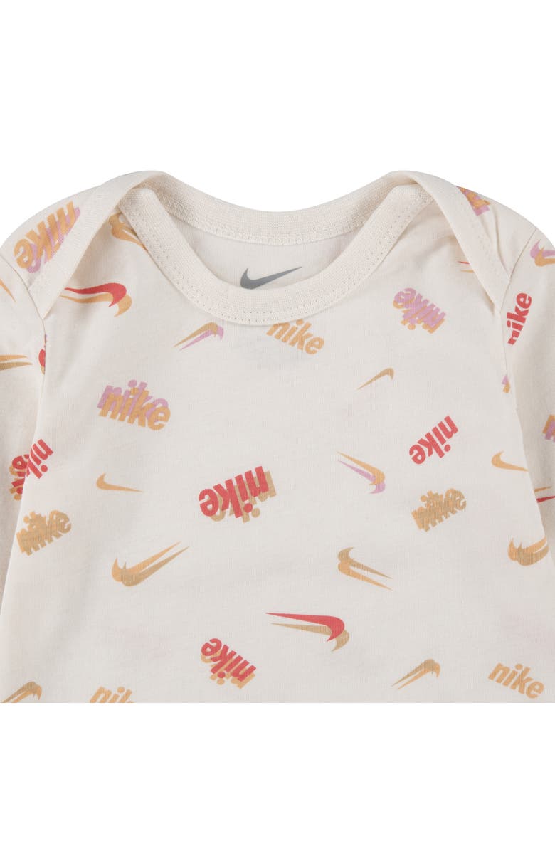 Nike Kids' Bodysuit & Sweatpants Set, Alternate, color, Pink Foam