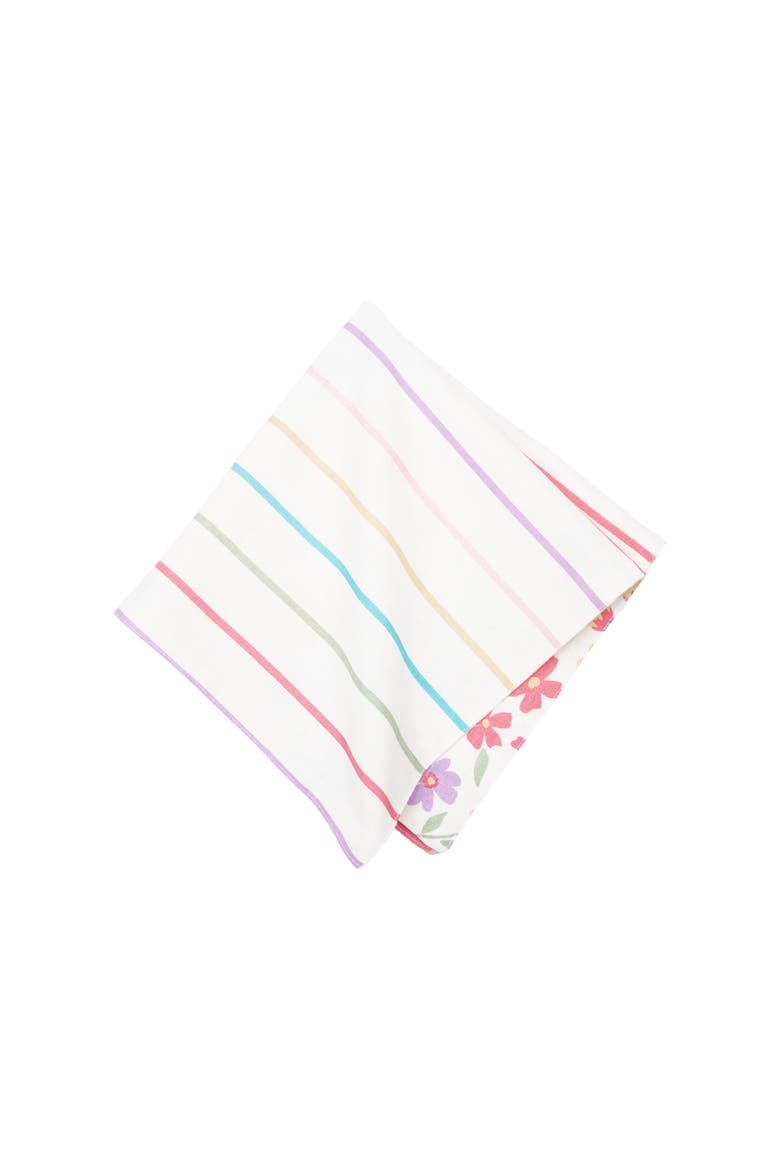 Bunnies & Blooms Napkin, Set of 6, Alternate, color, Blue