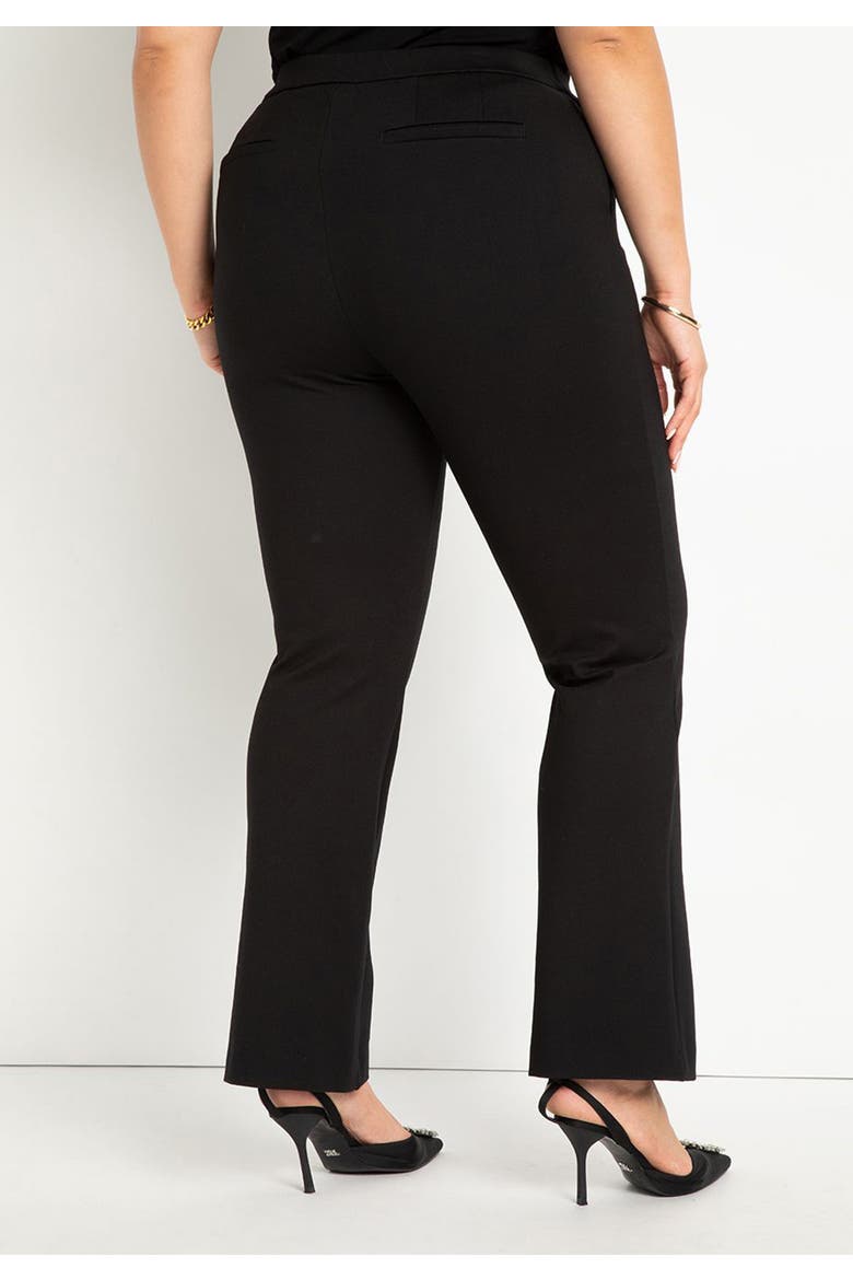 The Ultimate Stretch Flare Leg Pant, Alternate, color, BLACK