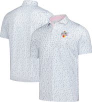 PUMA Men's Puma  White Arnold Palmer Invitational Tea Time MATTR Polo