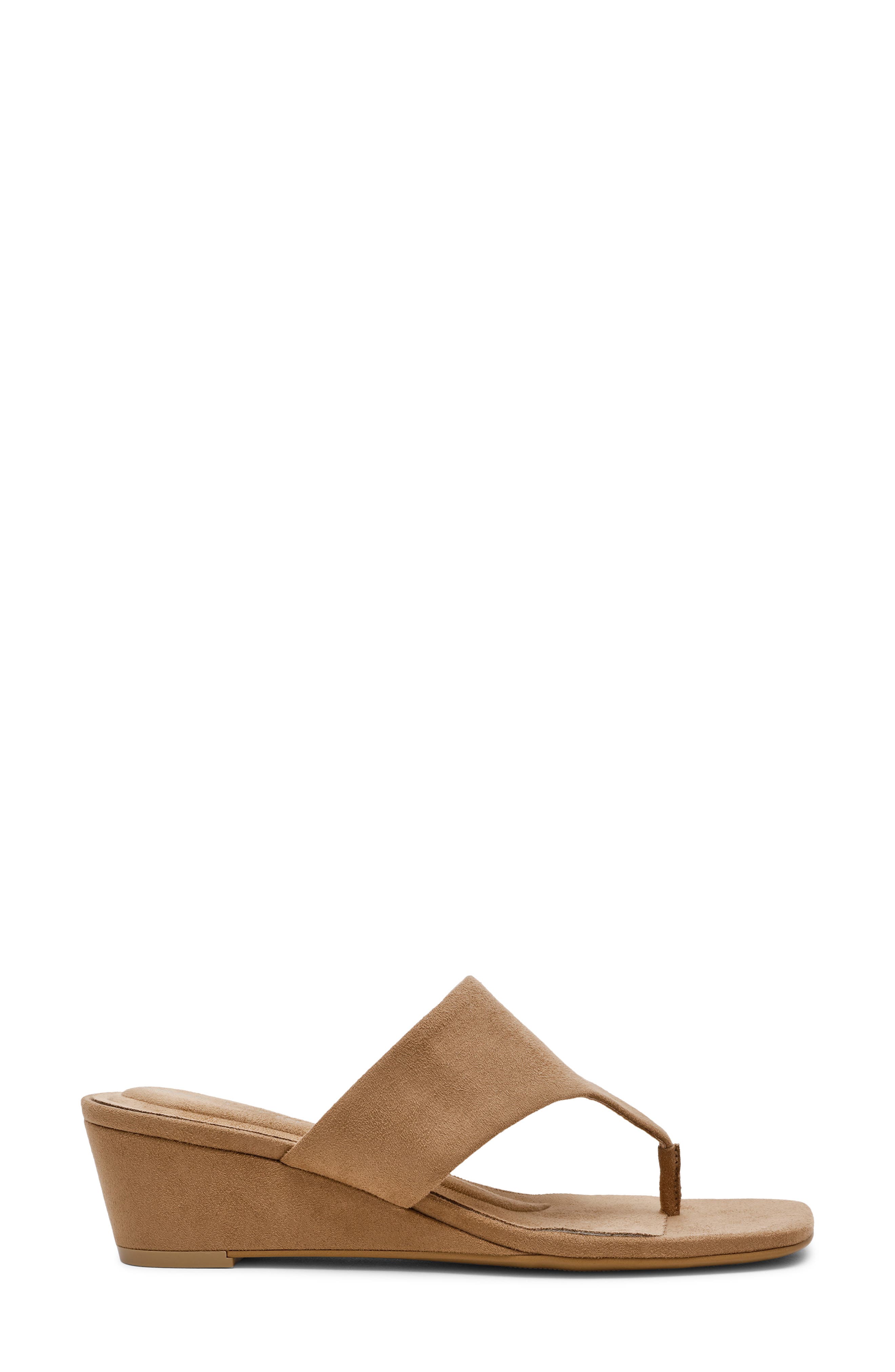 Willing Wedge Sandal, Alternate, color, SAND SUEDE