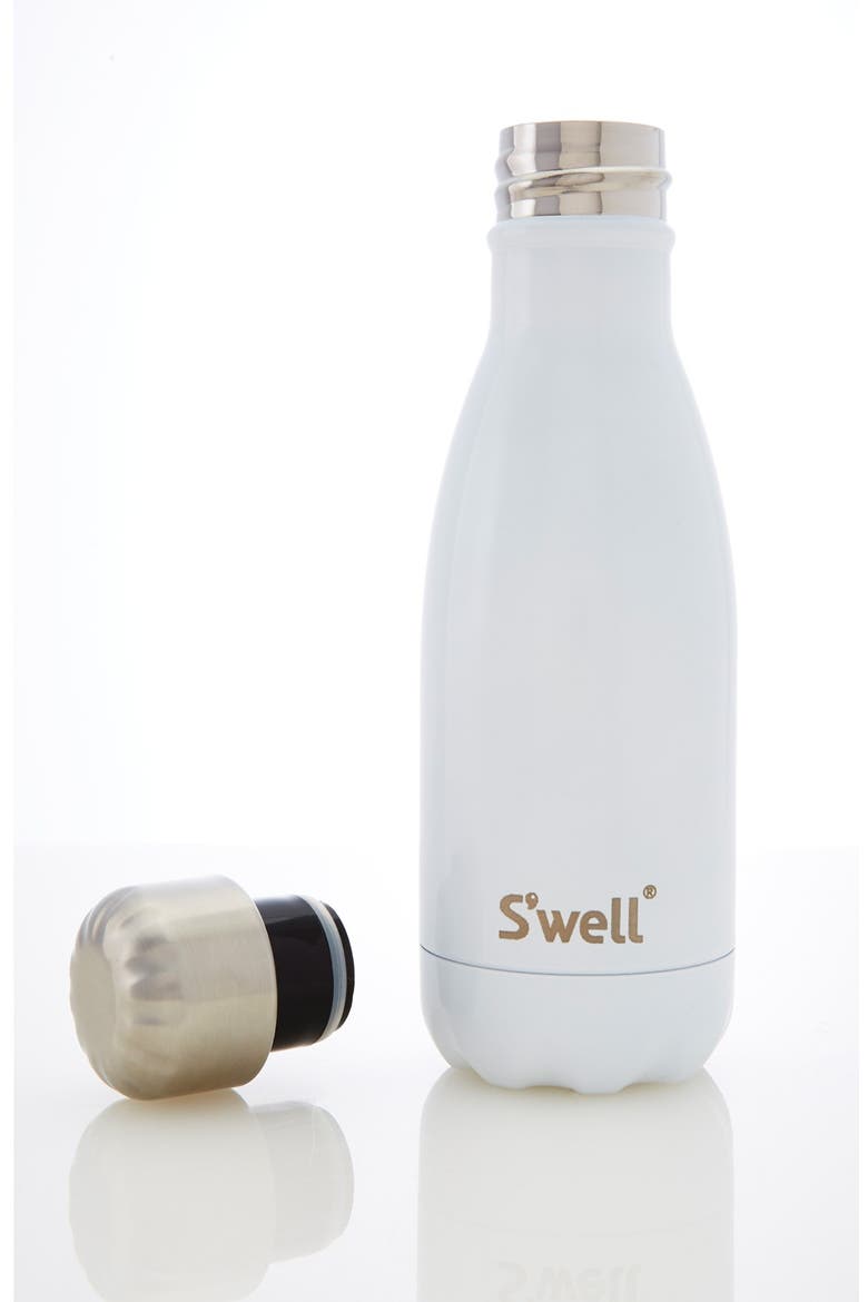'Angel Food' Insulated Stainless Steel Water Bottle, Alternate, color, ANGEL FOOD