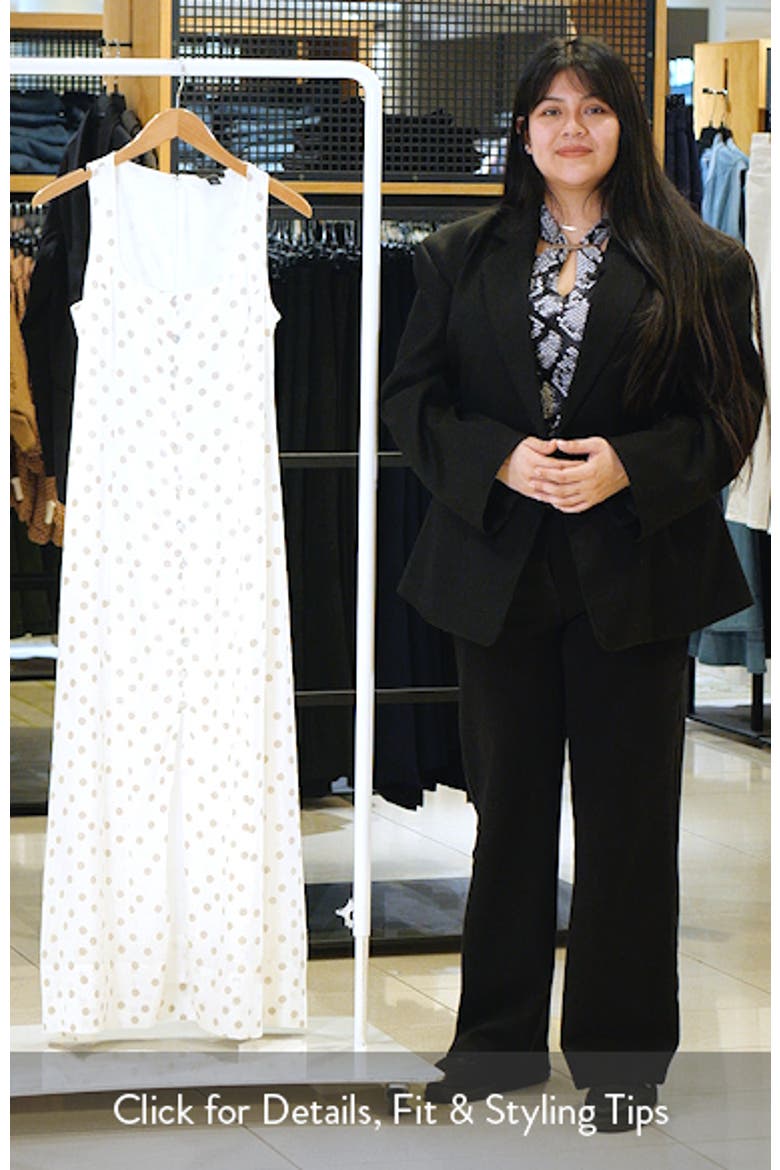 Polka Dot Sleeveless Dress video