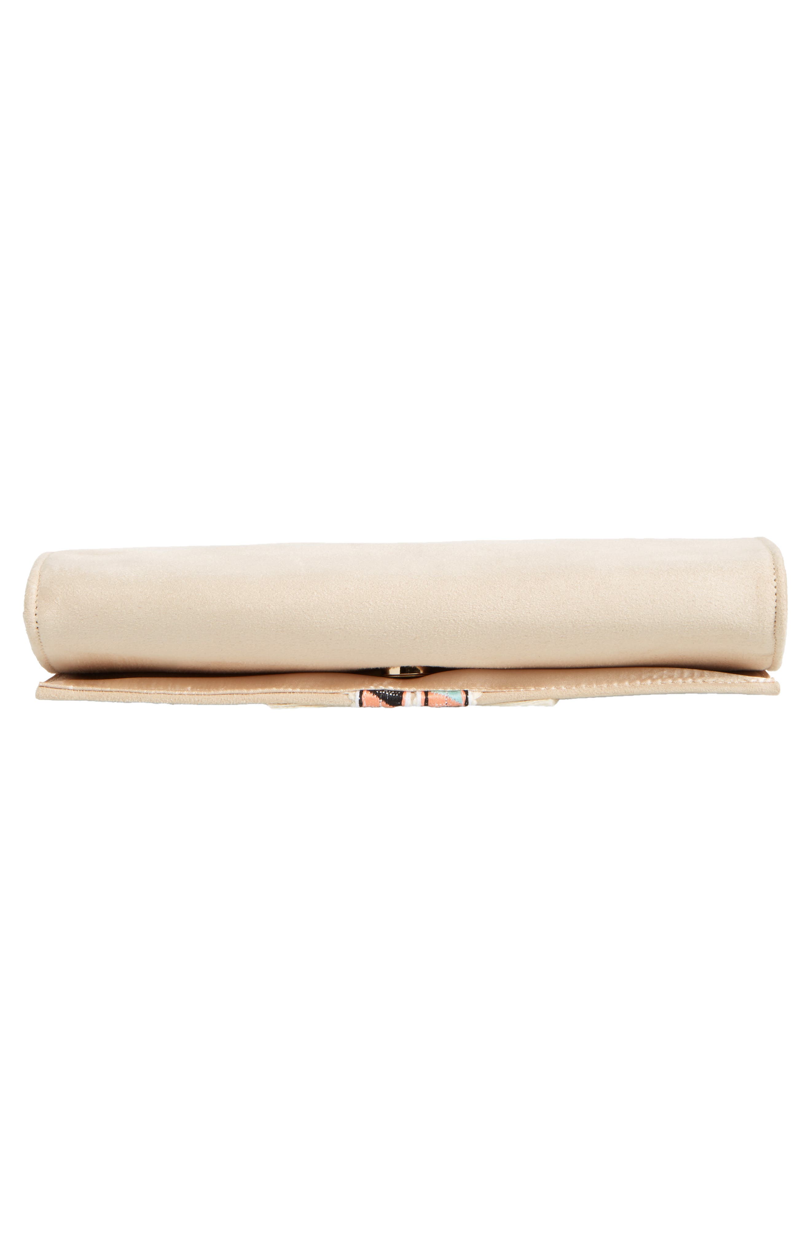 Shiraleah Rada Embroidered Clutch, Alternate, color, 