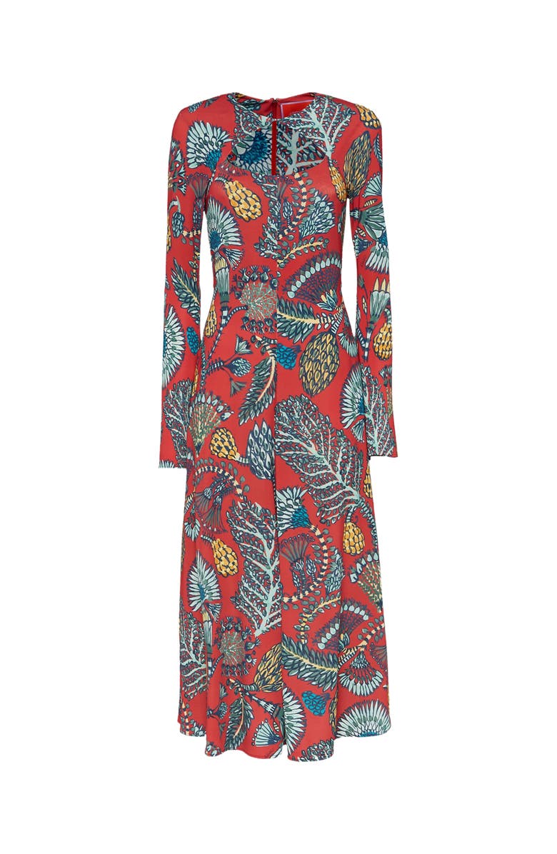 La DoubleJ Farfalla Dress Sicomore Red, Alternate, color, Sicomore Red