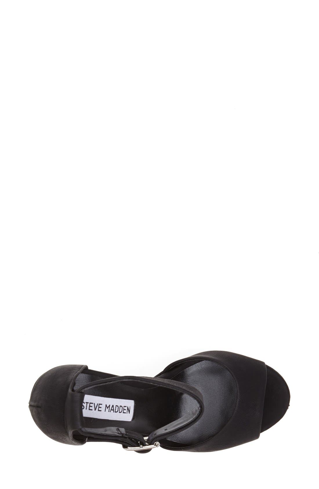 Steve Madden 'Whitman' Ankle Strap Platform Sandal, Alternate, color, 