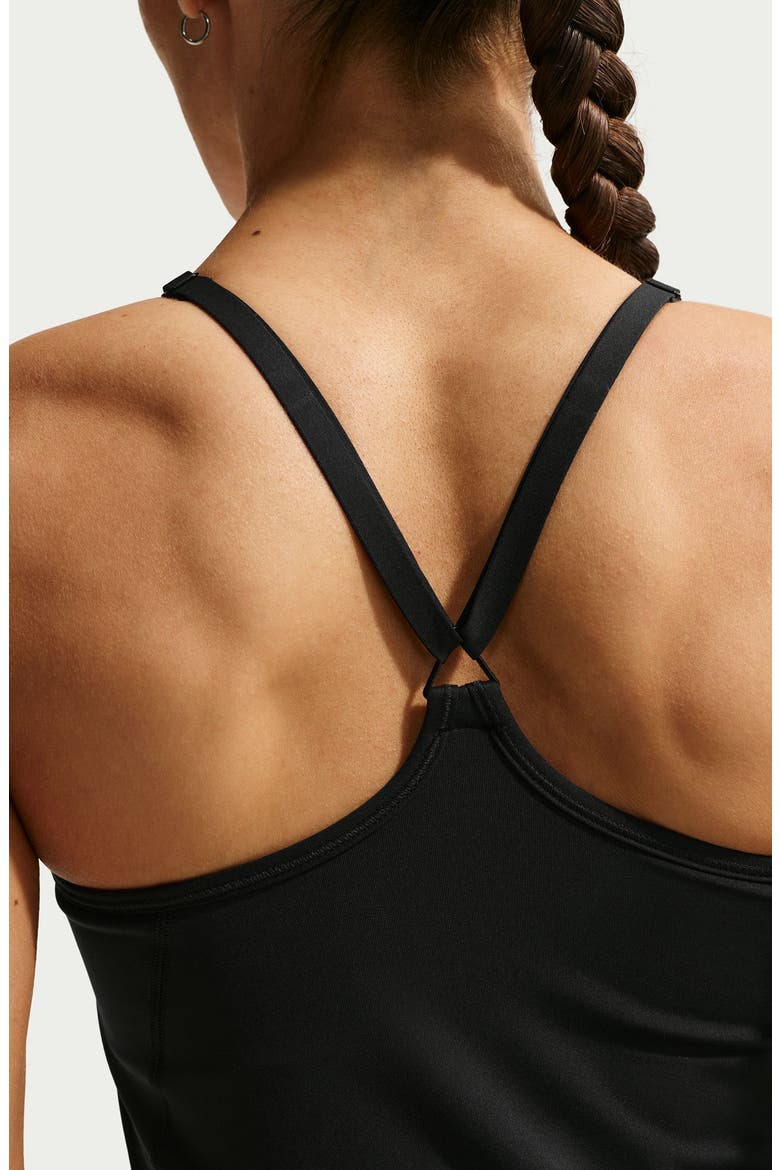 NikeCourt Advantage Dri-FIT Tennis Dress, Alternate, color, BLACK/ BLACK