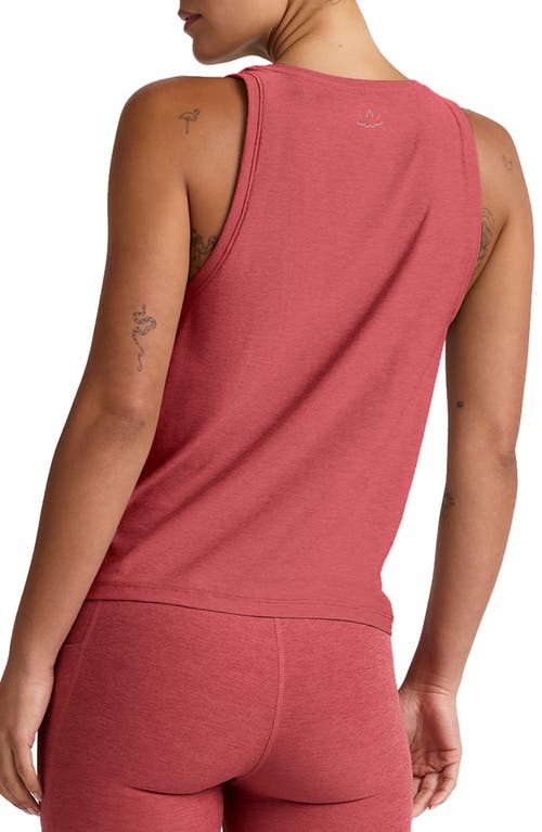Beyond Yoga Featherweight Rebalance Tank In Red