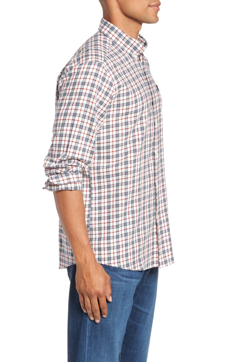 Stapleton Country Check Sport Shirt, Alternate, color, WHISPER WHITE